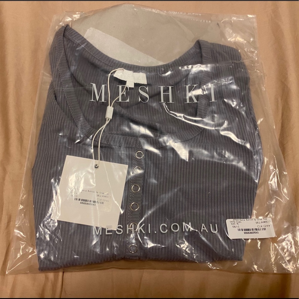 Meshki basis crop top xl